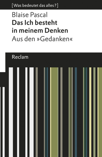 Das Ich besteht in meinem Denken main product photo