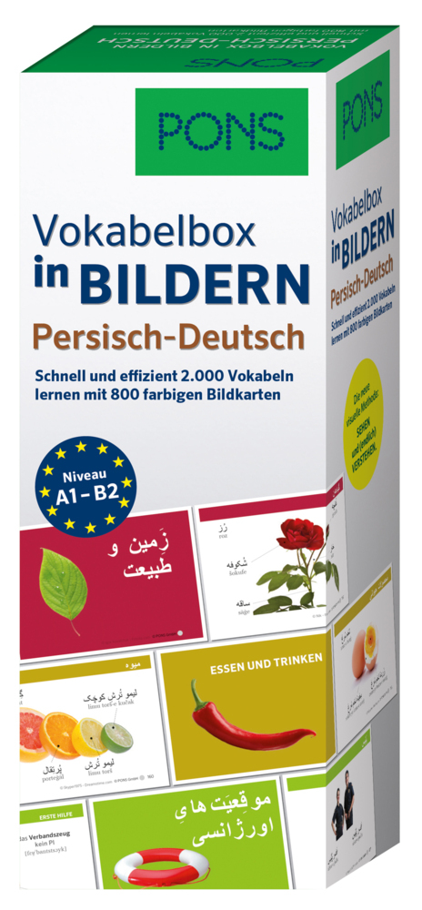 PONS Vokabelbox in Bildern Persisch-Deutsch main product photo