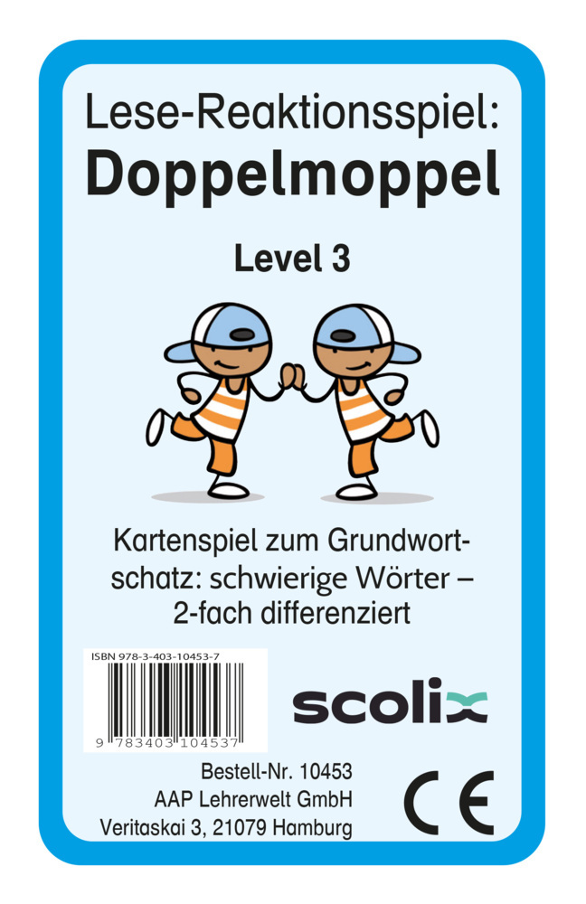 Lese-Reaktionsspiel: Doppelmoppel Level 3 main product photo