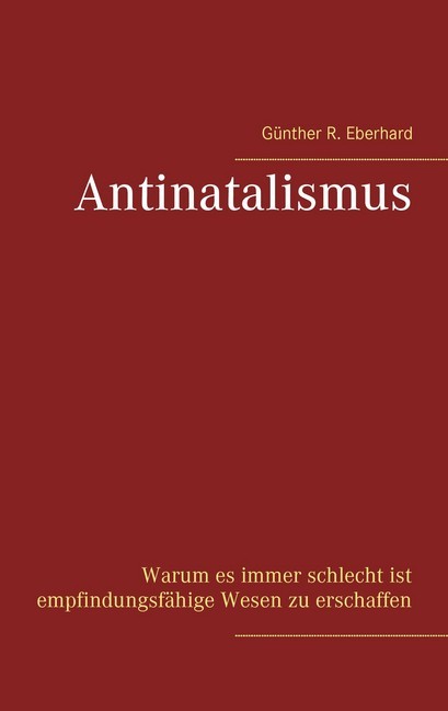 Antinatalismus main product photo