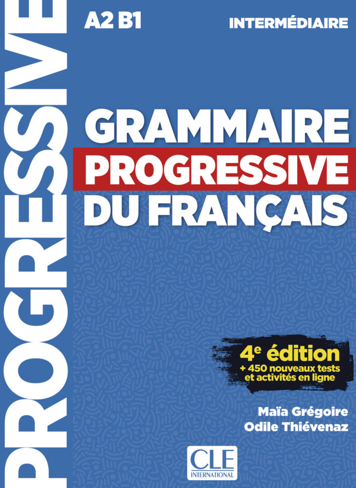 Grammaire progressive du Français, Niveau intermédiaire (4ème édition), m. Audio-CD main product photo