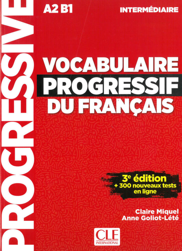 Vocabulaire progressif du Français, Niveau intermédiaire (3ème édition), m. Audio-CD main product photo