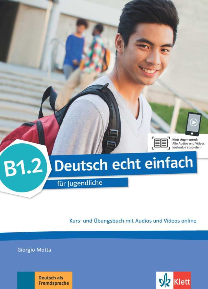 Deutsch echt einfach B1.2 - Kurs- und Übungsbuch mit Audios und Videos online main product photo