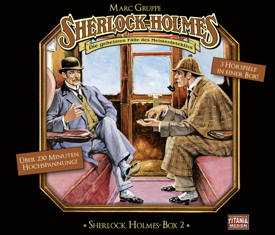 Sherlock Holmes Box 2. Box.2, 3 Audio-CD main product photo