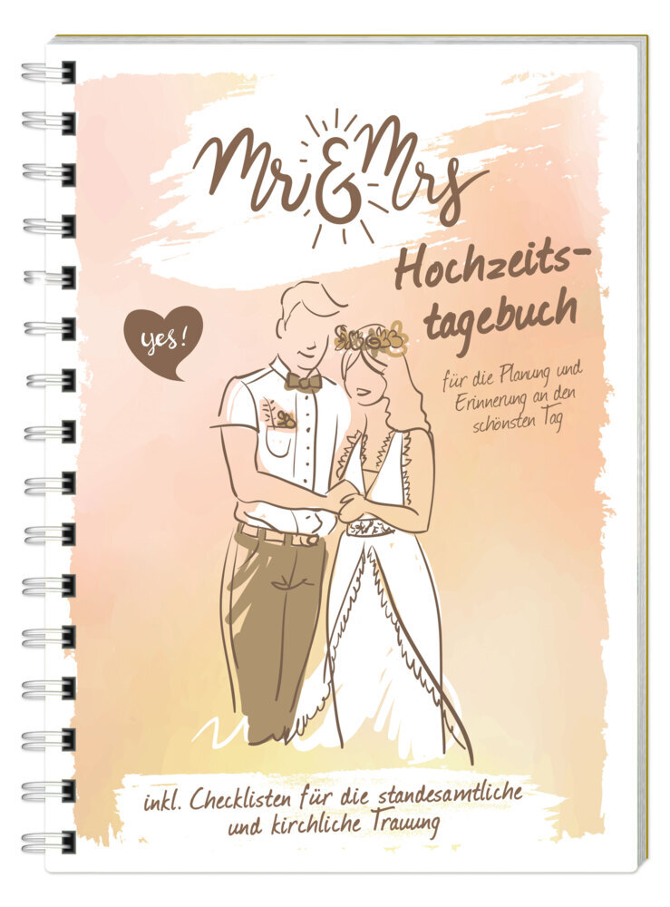 Hochzeitstagebuch "Mr und Mrs" main product photo
