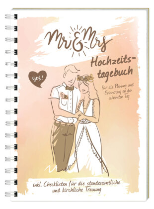 Hochzeitstagebuch "Mr und Mrs"