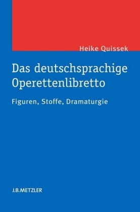 Das deutschsprachige Operettenlibretto