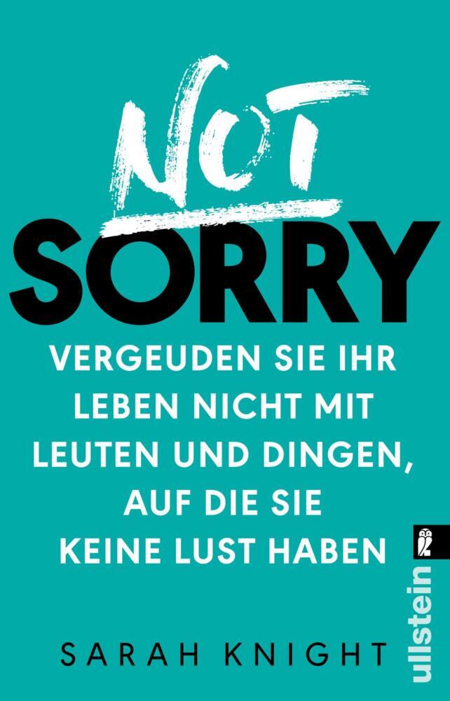 Not Sorry main product photo
