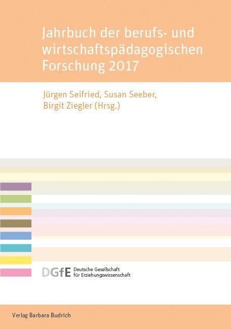 Jahrbuch der berufs- und wirtschaftspädagogischen Forschung 2017 main product photo