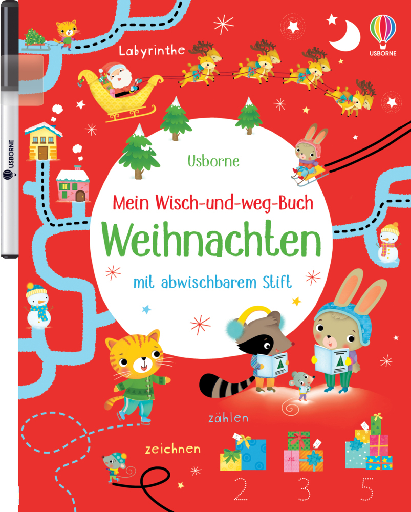 Mein Wisch-und-weg-Buch: Weihnachten main product photo