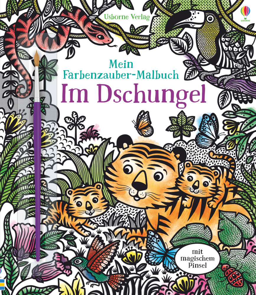 Mein Farbenzauber-Malbuch: Im Dschungel main product photo