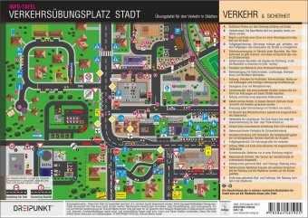 Verkehrsübungsplatz Stadtverkehr, Info-Tafel