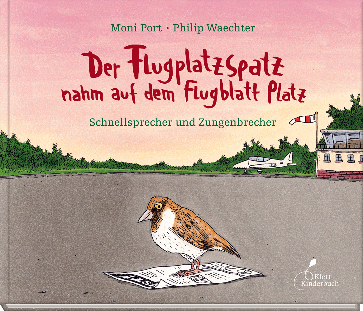 Der Flugplatzspatz nahm auf dem Flugblatt Platz main product photo