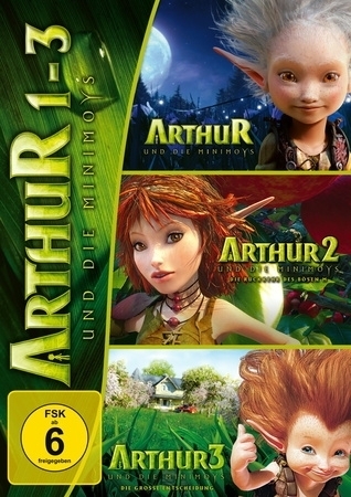 Arthur und die Minimoys 1-3, 3 DVD main product photo