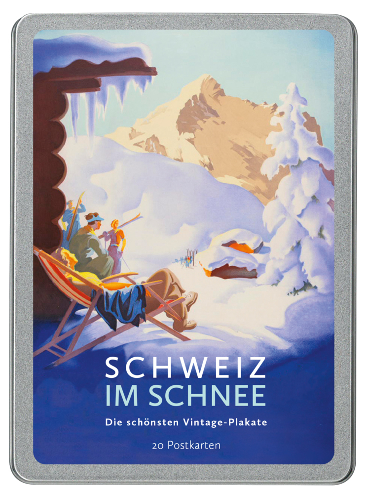 Schweiz im Schnee, 20 Postkarten main product photo