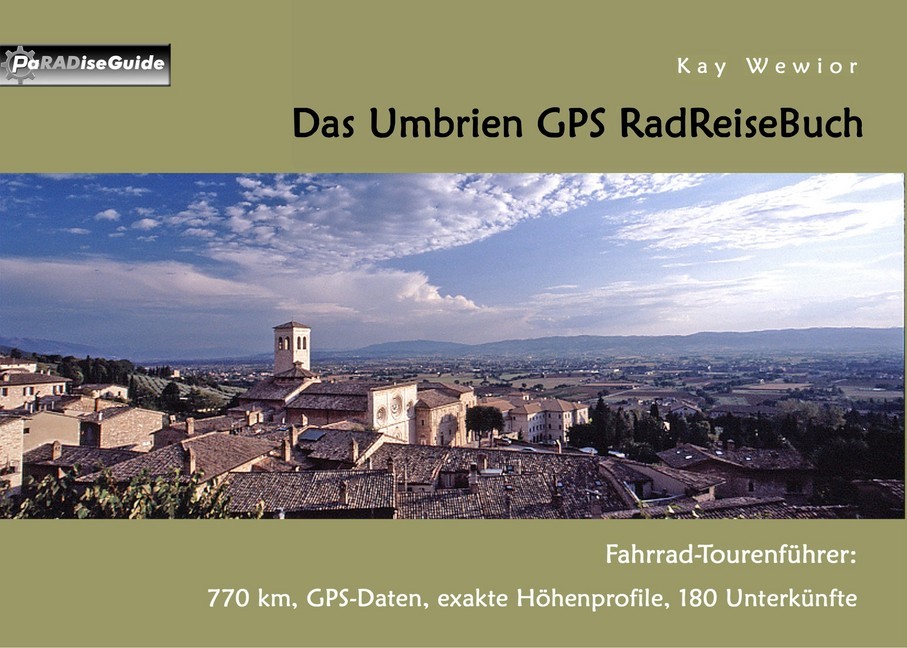 Das Umbrien GPS RadReiseBuch main product photo
