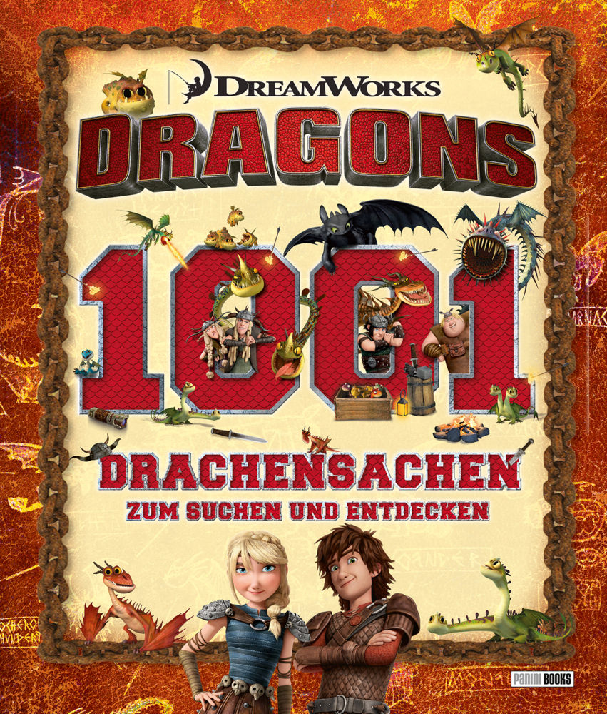 Dragons: 1001 Drachensachen zum Suchen und Entdecken main product photo