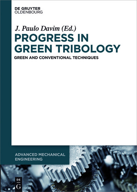 Progress in Green Tribology main product photo