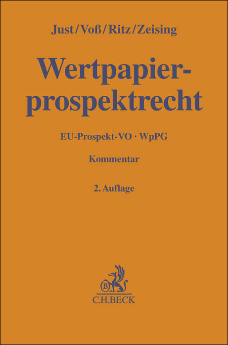Wertpapierprospektrecht main product photo