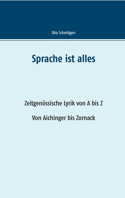 Sprache ist alles main product photo