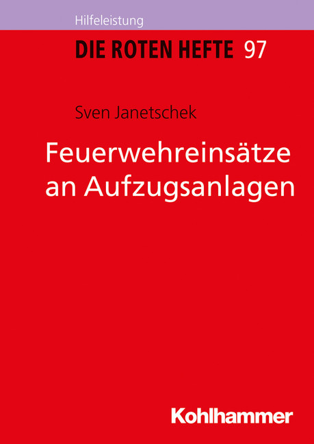 Feuerwehreinsätze an Aufzugsanlagen main product photo