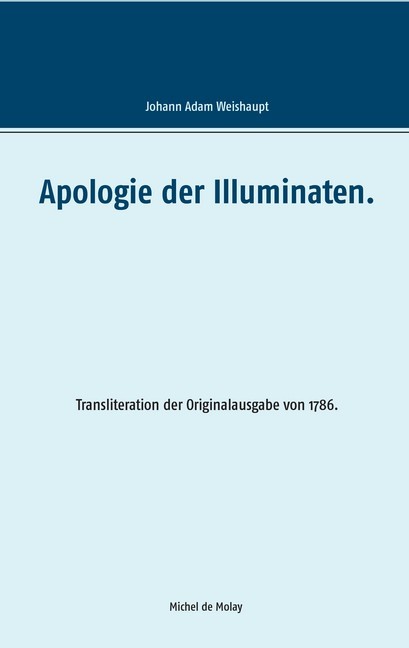 Apologie der Illuminaten. main product photo