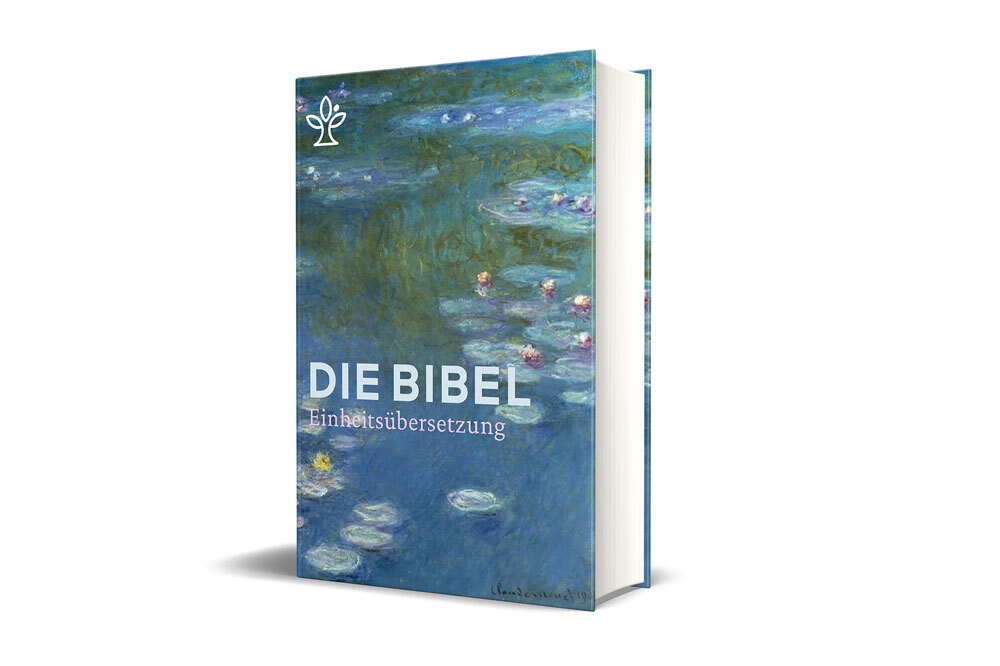 Die Bibel, Einheitsübersetzung, Umschlagmotiv Seerosen (Monet), Großdruck main product photo