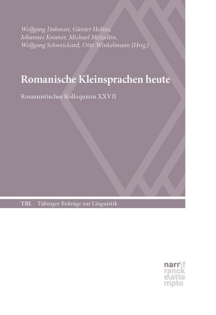 Romanische Kleinsprachen heute main product photo