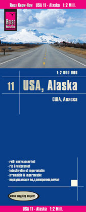 Reise Know-How Landkarte USA, Alaska (1:2.000.000)