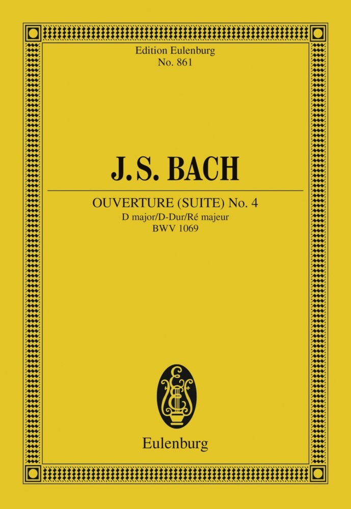 Overture (Suite) No. 4 D major main product photo