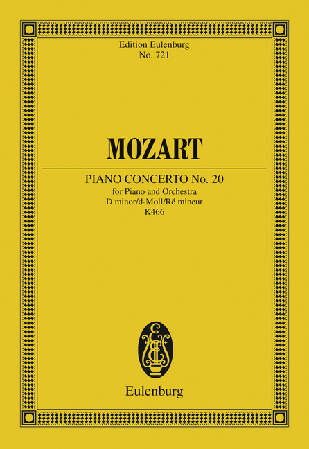 Piano Concerto No. 20 D minor main product photo