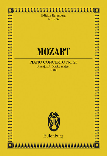 Piano Concerto No. 23 A major main product photo