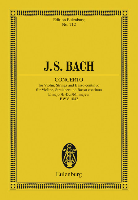 Violin Concerto, E major main product photo