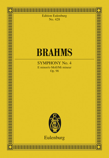 Symphony No. 4 E minor main product photo