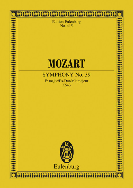 Symphony No. 39 Eb major main product photo