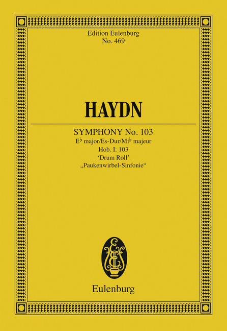 Symphony No. 103 Eb major 'Drum Roll' main product photo