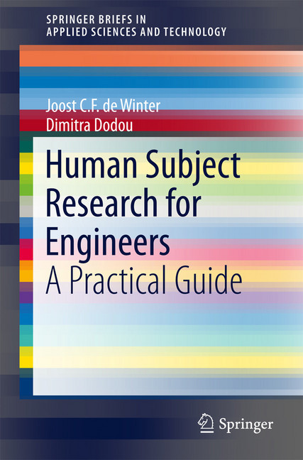 Human Subject Research for Engineers main product photo