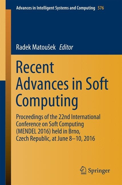 Recent Advances in Soft Computing main product photo