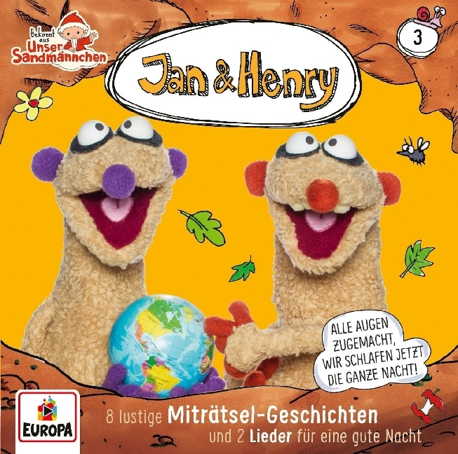 Jan & Henry. Tl.3, 1 Audio-CD main product photo