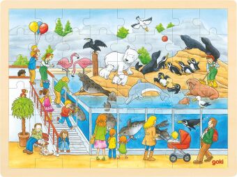 Ausflug in den Zoo (Kinderpuzzle)