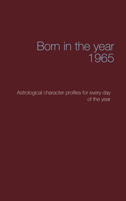 Born in the year 1965 main product photo