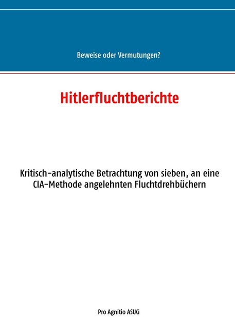 Hitlerfluchtberichte main product photo