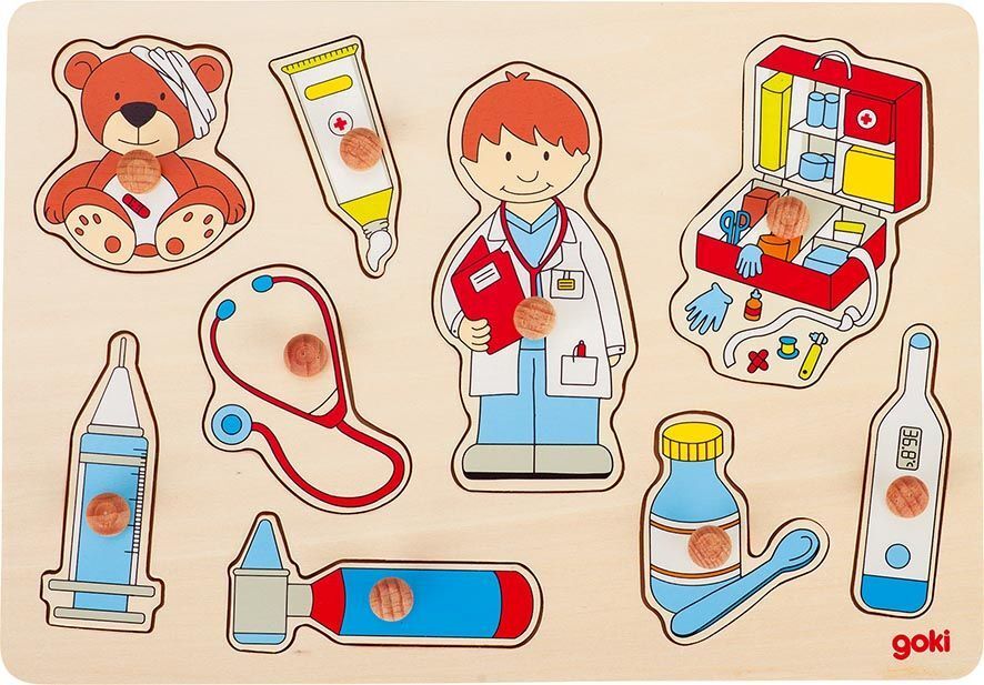 Besuch beim Arzt (Kinderpuzzle) main product photo