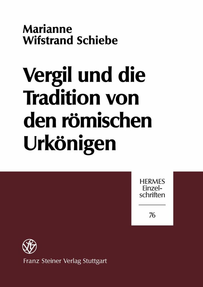 Vergil und die Tradition von den römischen Urkönigen main product photo