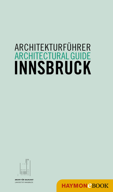 Architekturführer Innsbruck / Architectural guide Innsbruck main product photo