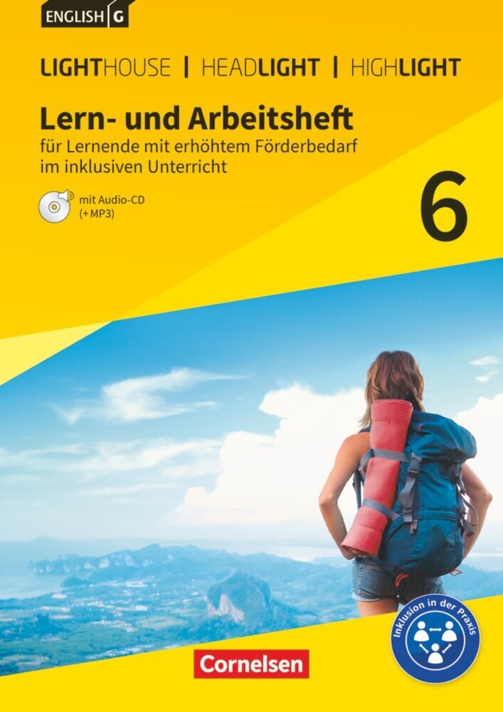 English G Lighthouse / English G Headlight / English G Highlight - Allgemeine Ausgabe - Band 6: 10. Schuljahr, Lern- und Arbeitsheft main product photo