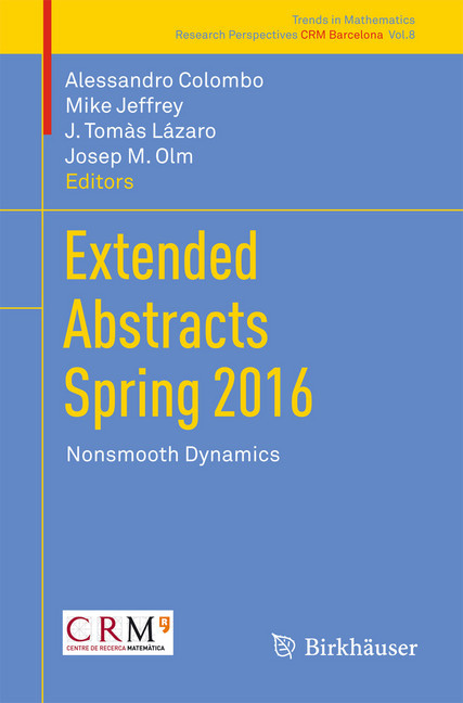 Extended Abstracts Spring 2016 main product photo