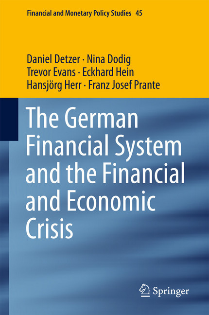 The German Financial System and the Financial and Economic Crisis main product photo