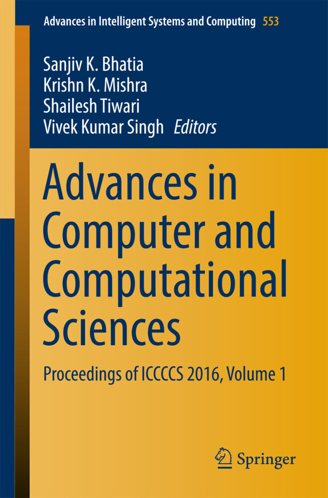 Advances in Computer and Computational Sciences main product photo