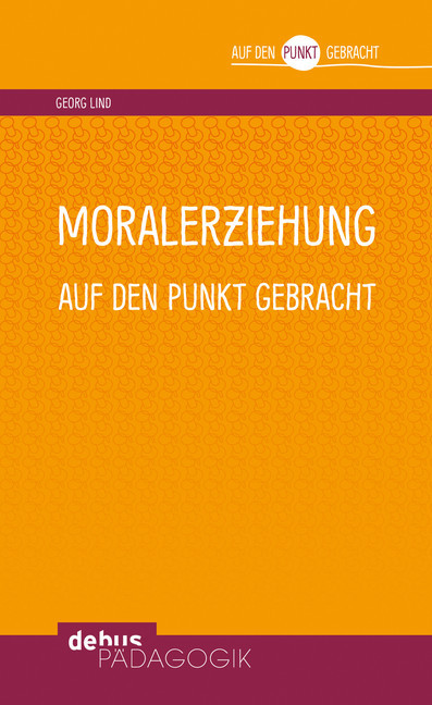 Moralerziehung auf den Punkt gebracht main product photo